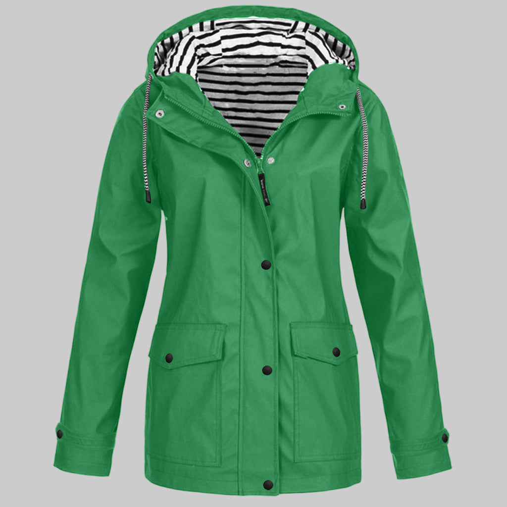 Water-resistant and Wind-resistant Women's Jacket