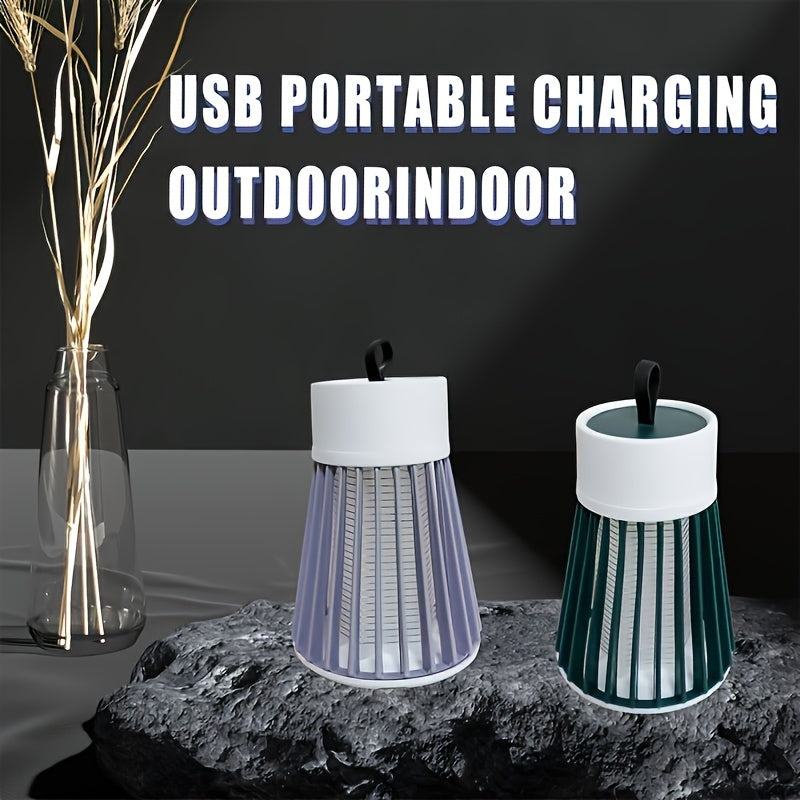 USB Rechargeable Bug Zapper – Quiet and Convenient for Indoor Use and Desks