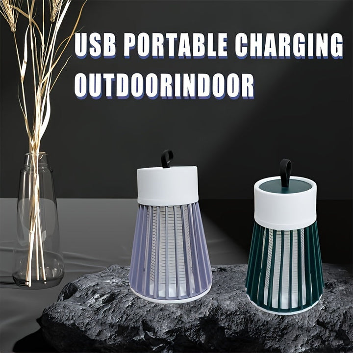 USB Rechargeable Bug Zapper – Quiet and Convenient for Indoor Use and Desks