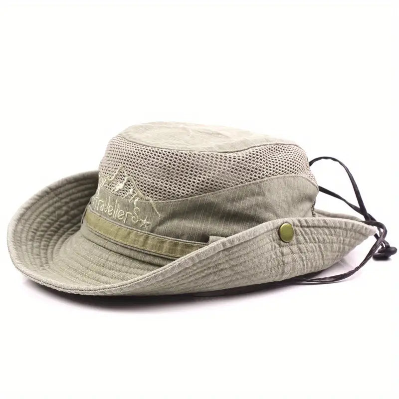 Solantra – Outdoor Sun Hat with Adjustable Straps and Wide Brim