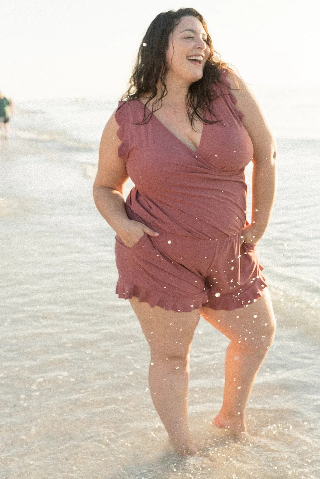 Women's Swimsuit with Built-in Bra