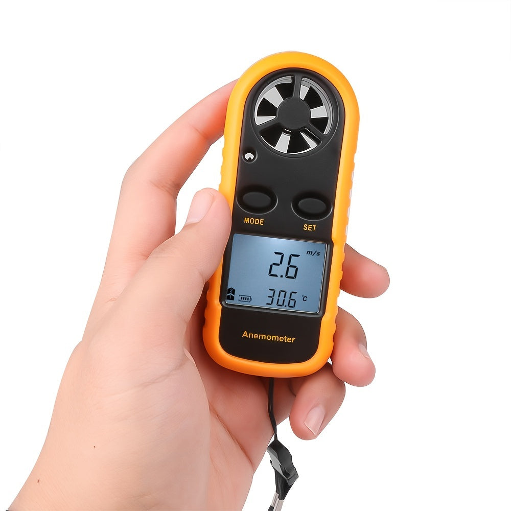 Compact Digital Anemometer – Portable and Precise for Outdoor Measurements