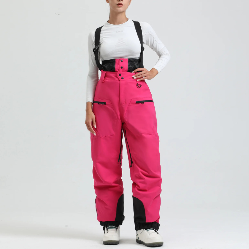 Snow Trousers with Adjustable Braces - Rosemarie