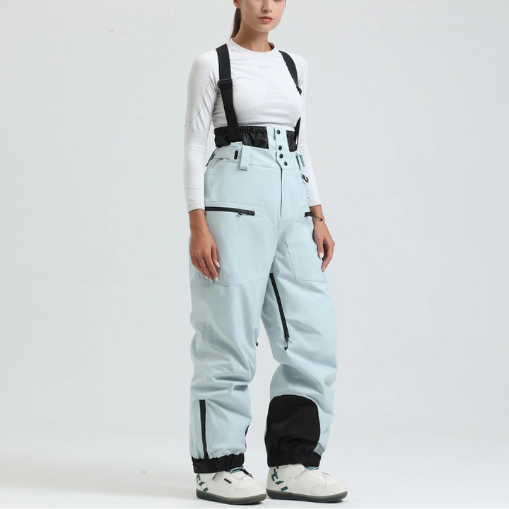 Snow Trousers with Adjustable Braces - Rosemarie