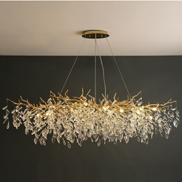 Elegant Branch Chandelier – Modern Crystal Pendant Lamp