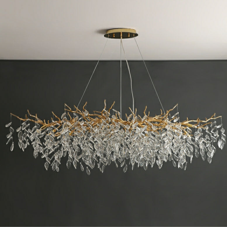 Elegant Branch Chandelier – Modern Crystal Pendant Lamp