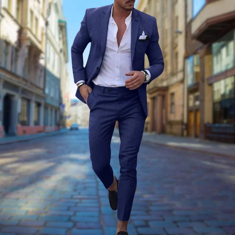JacobNora AUS – Slim Fit Linen Suit