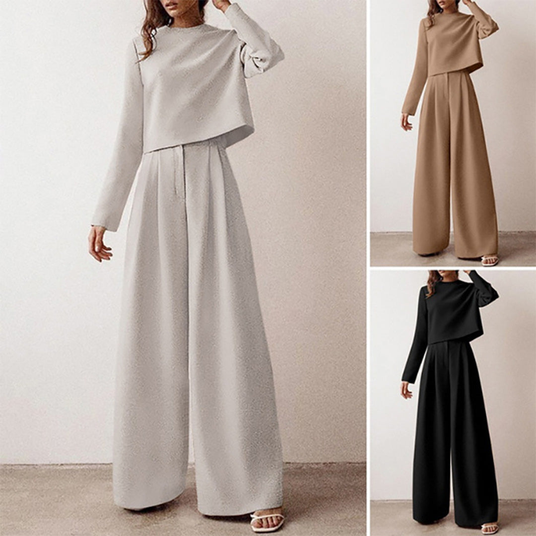 Two-Piece Palazzo Set for Women