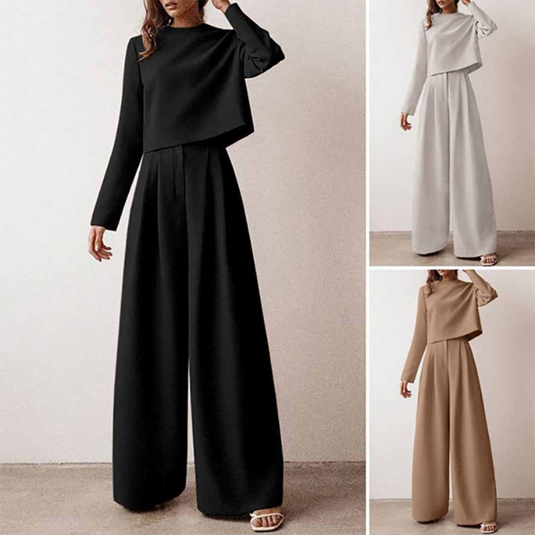 Two-Piece Palazzo Set for Women