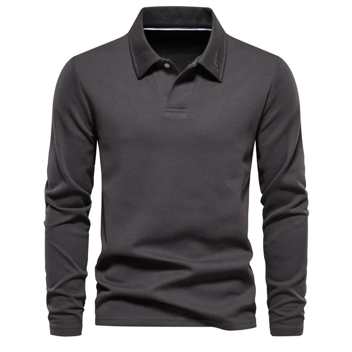 Casual Polo Sweater – Alonso – Comfort, Style, and Refinement in One