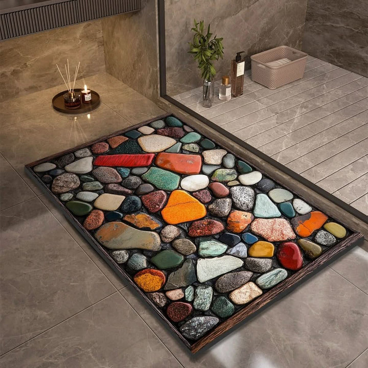 SteinTrocken Bathroom Mat – Diatomite Mat for Safety and Comfort