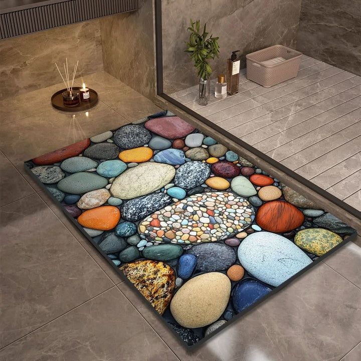 SteinTrocken Bathroom Mat – Diatomite Mat for Safety and Comfort