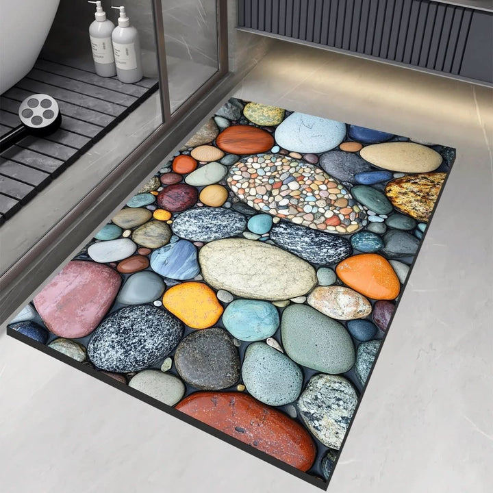 SteinTrocken Bathroom Mat – Diatomite Mat for Safety and Comfort