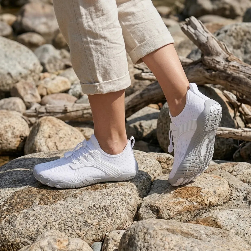 Women's Barefoot Trainers with Wide Toe Box and Flexible Sole
