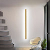 Arisha Minimalistische Lineare Wandleuchte LED Gold/Schwarz/Weiß Schlafzimmer