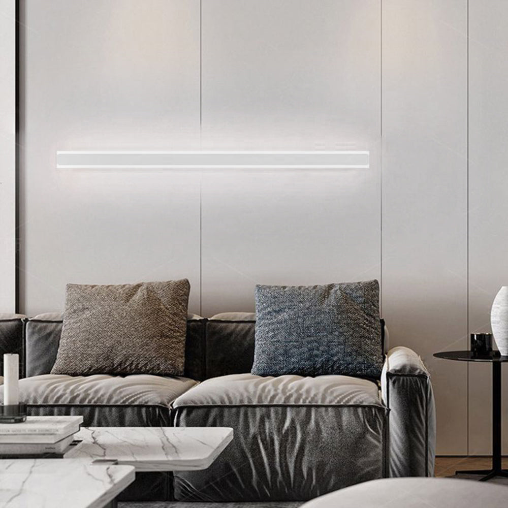 Arisha Minimalist Linear LED Wall Light Gold/Black/White Bedroom