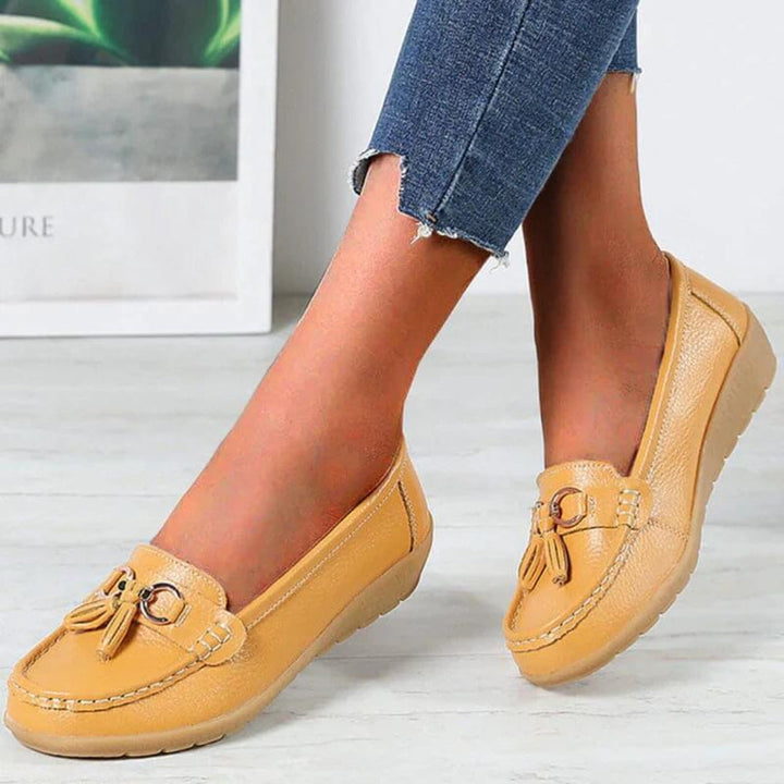 Women’s Retro Wedge Loafers
