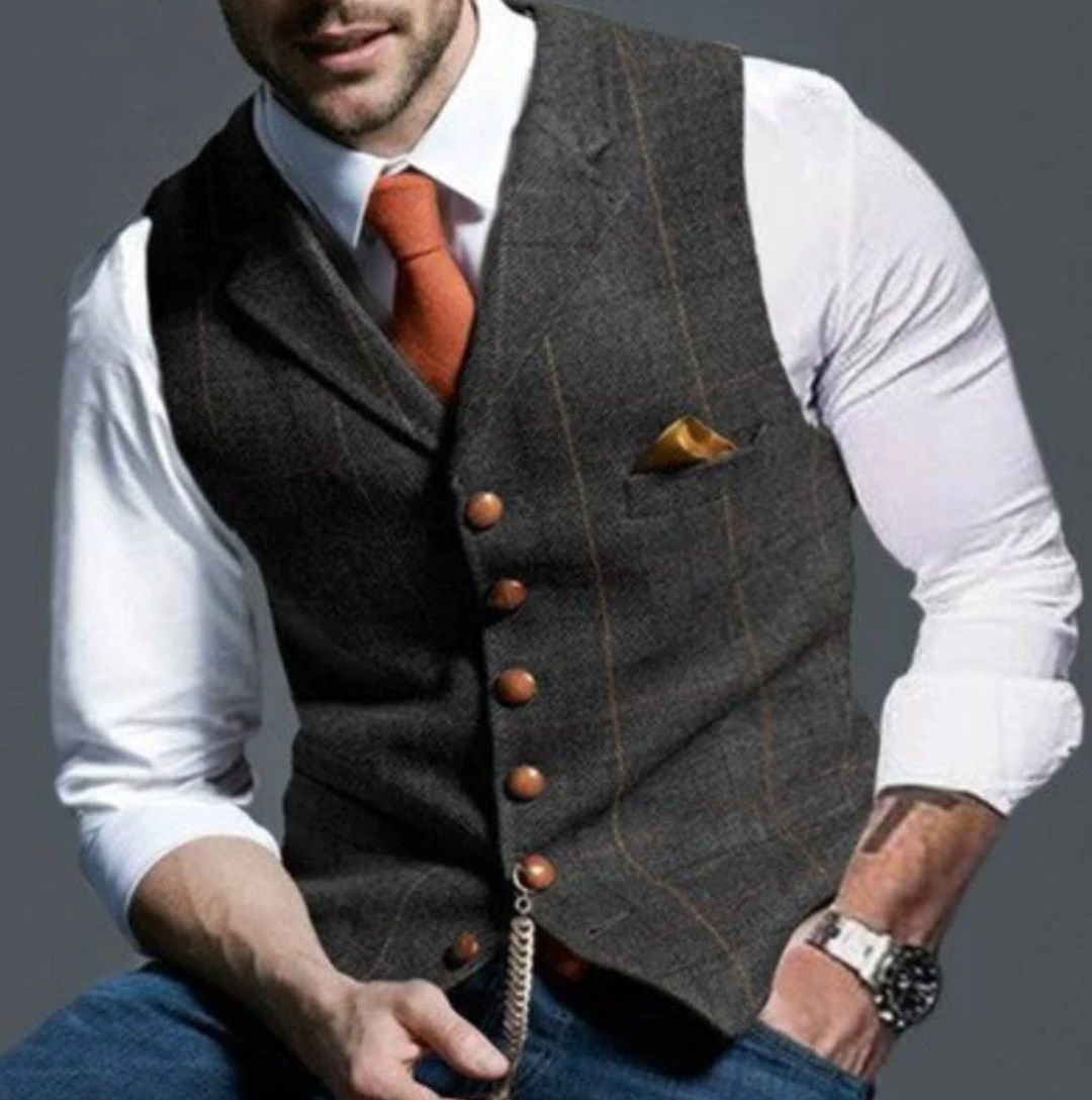 Men’s Vintage Vest – Classic Style with Modern Edge