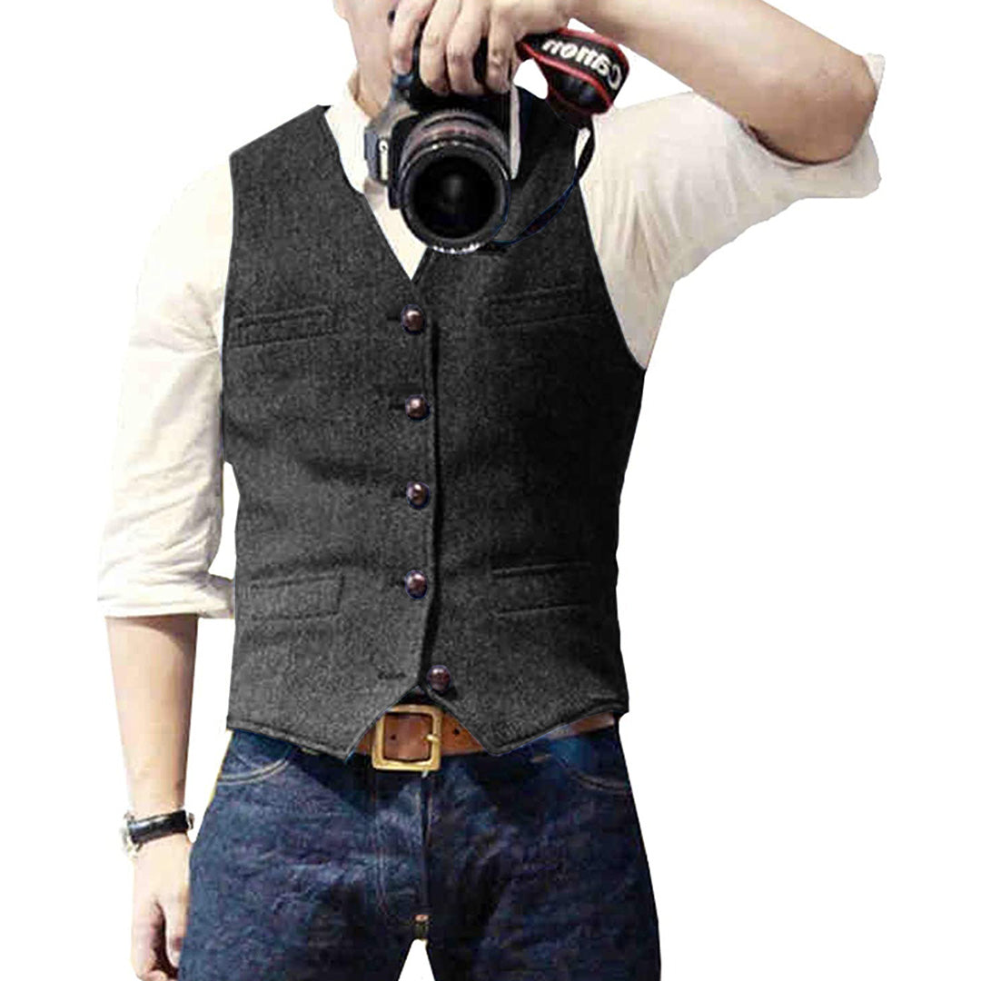 Men’s Denim Gilet