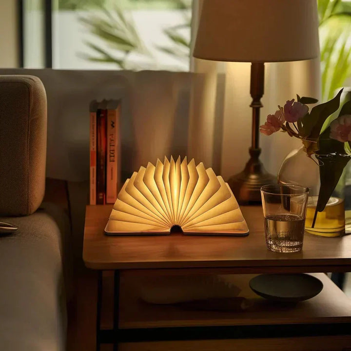 Foldable Book Light with Warm LED Light - StoryGlow