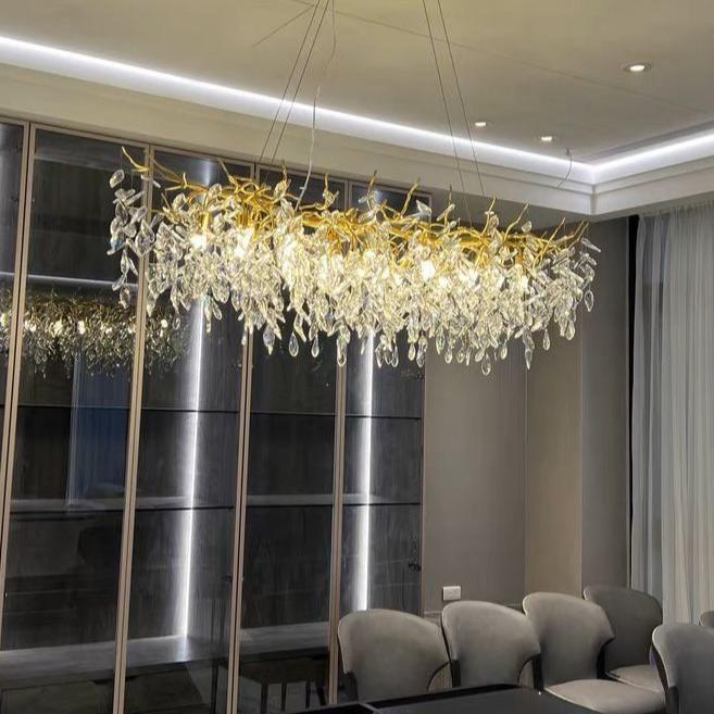 Elegant Branch Chandelier – Modern Crystal Pendant Lamp
