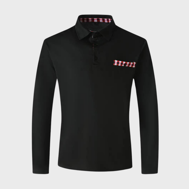 Men's Long-Sleeved Polo - Oliver