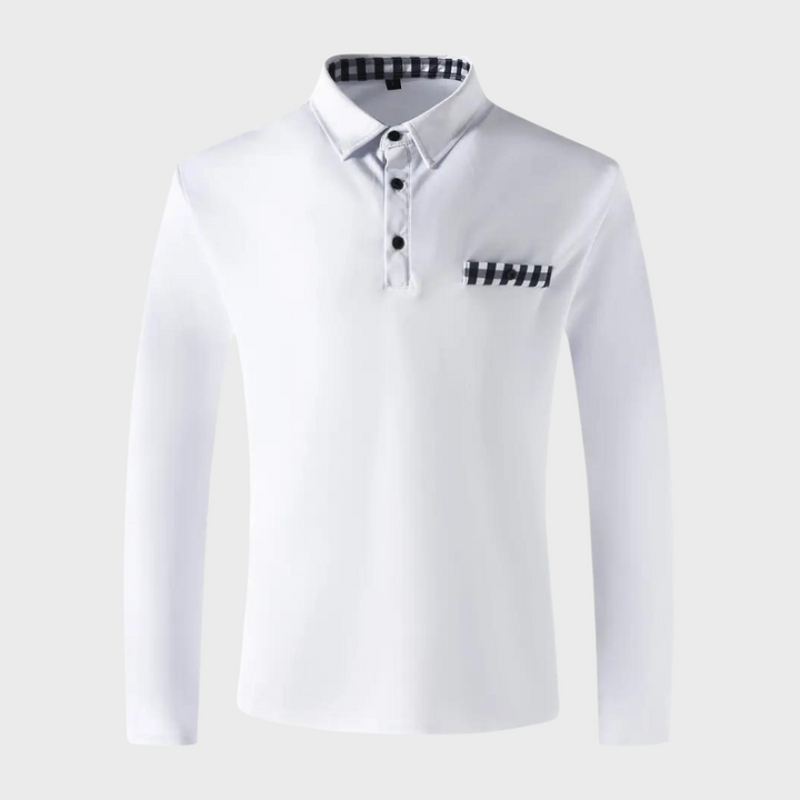 Men's Long-Sleeved Polo - Oliver