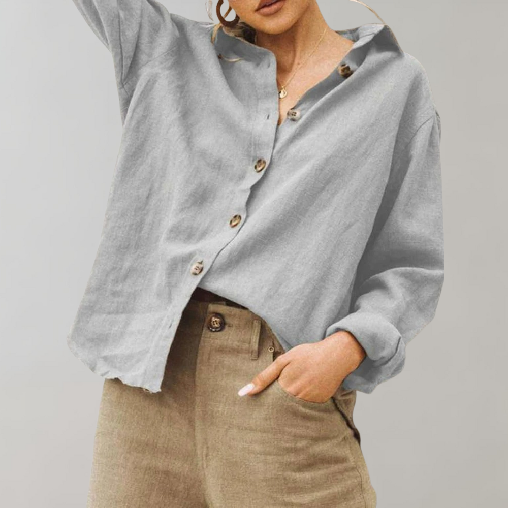 Linen Blouse – Timeless Elegance and Vintage Charm