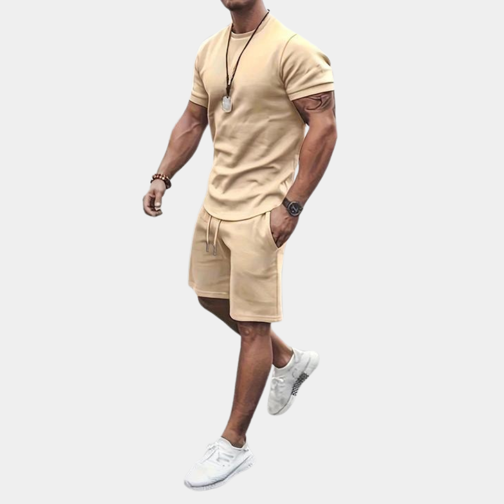 Casual Two-Piece Summer Set for Men – Liam