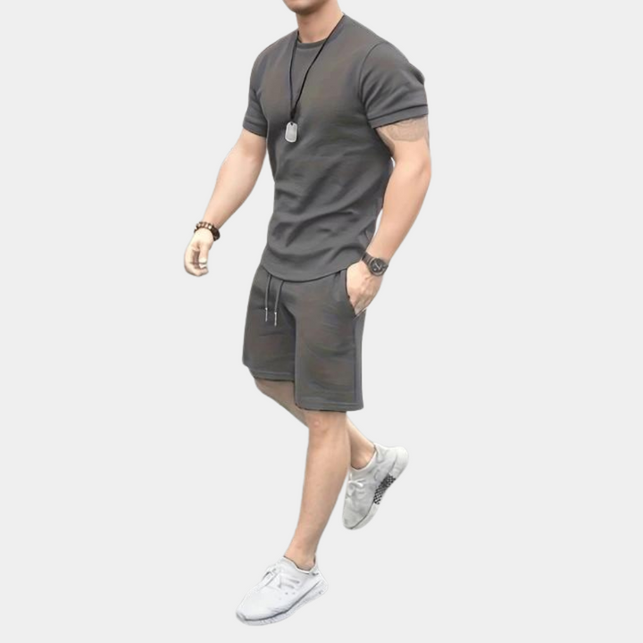 Casual Two-Piece Summer Set for Men – Liam