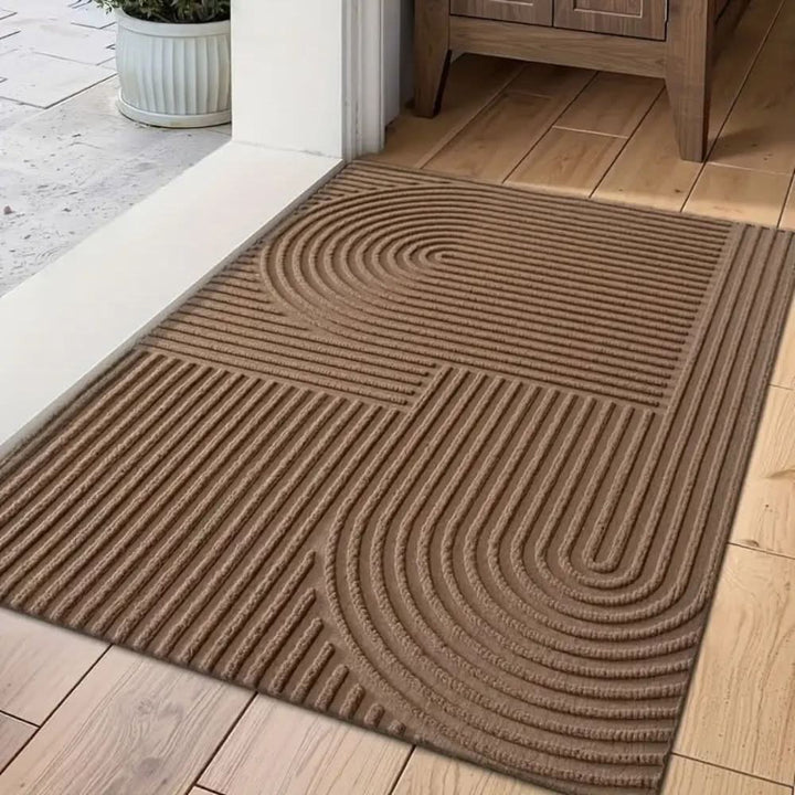 AQUARAY – Absorbent, Washable Mat with Flowing Line Pattern