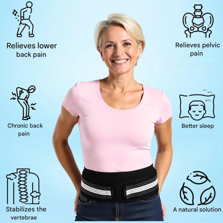 Lumbar Support for Lower Back Pain and Sciatica – SpineRelief CoreBelt