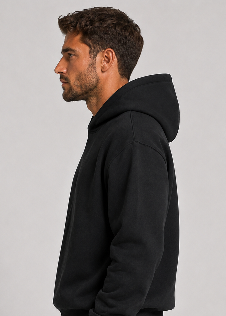 Men's Hoodie & Jogger Set - Soft Cotton Blend, Relaxed Fit