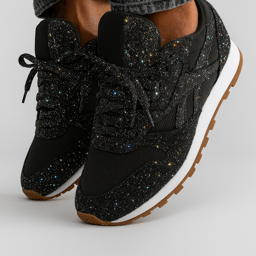 Women’s Glitter Chunky Sneakers