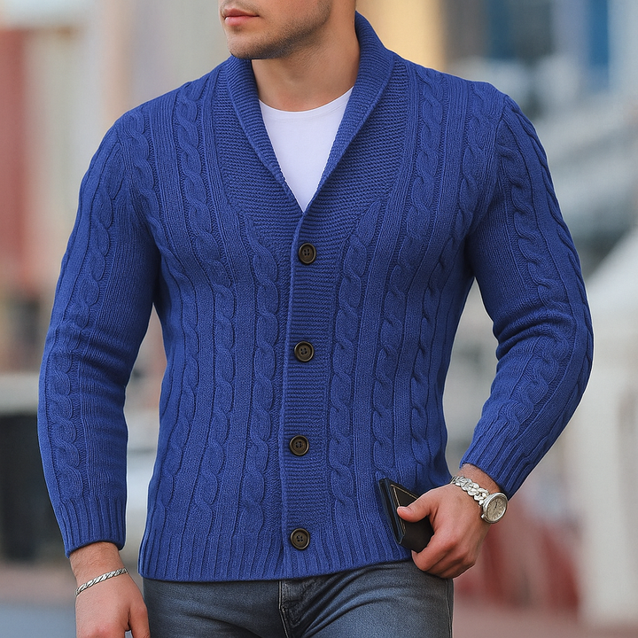 Men’s Warm Knitted Classic Cardigan