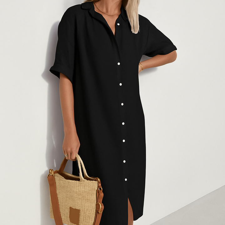 Women’s Linen Shirt Dress