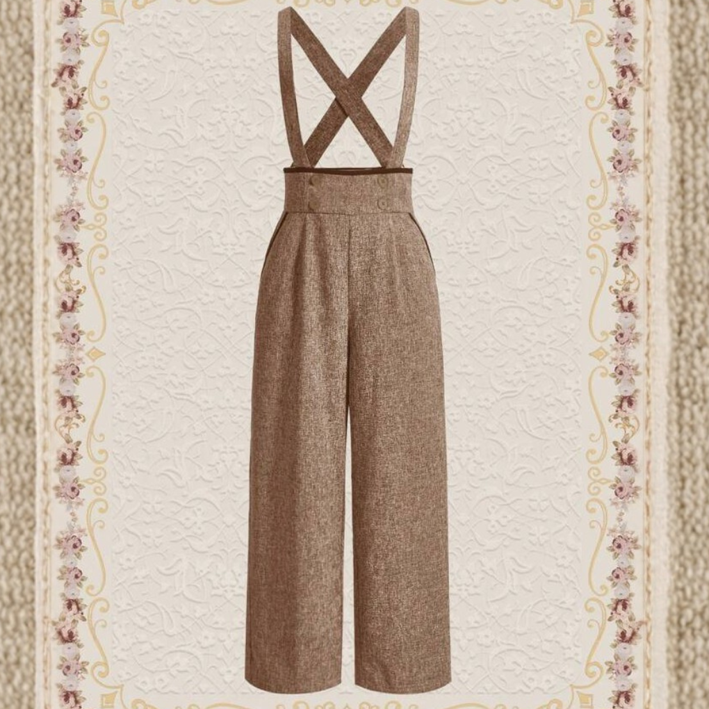 Vintage-Style Women’s Jumpsuit