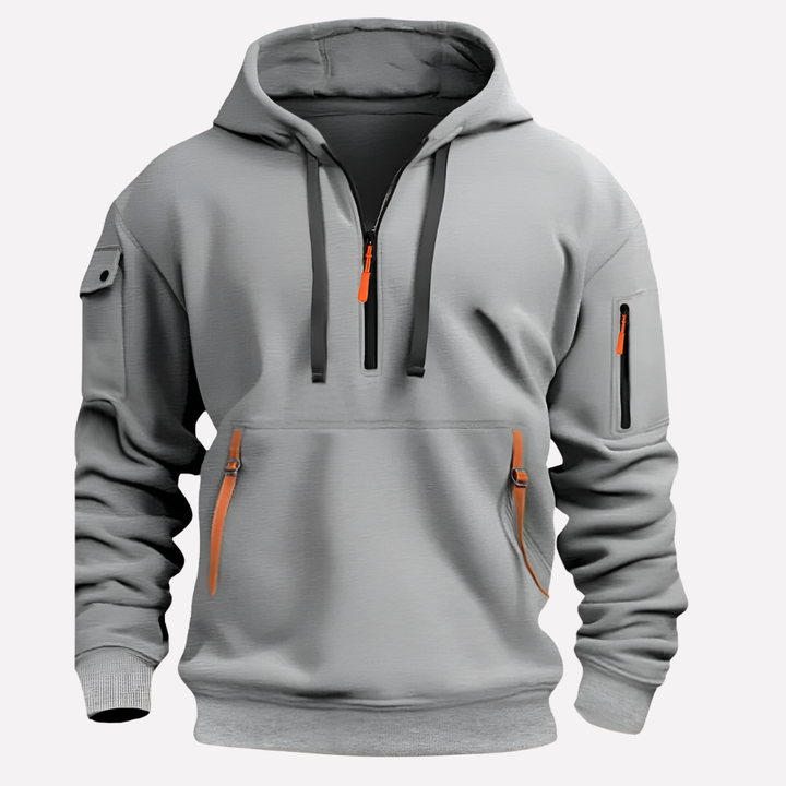 Men’s Hoodie with Adjustable Hood