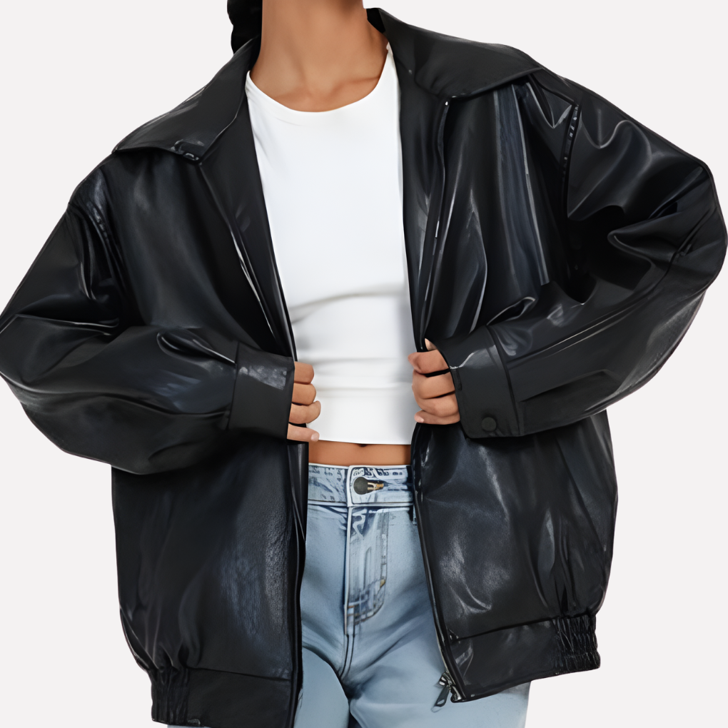 Women’s Oversized Bomber Jacket