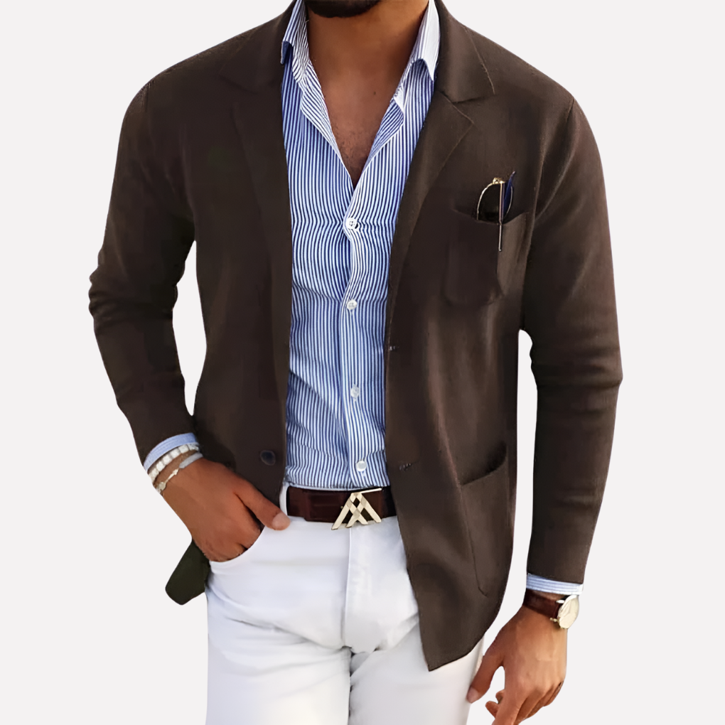 Men’s Knit Blazer