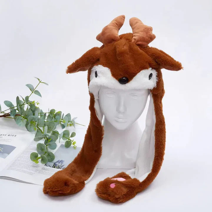 Bounce Bunny – Cute Hat with Moving Ears for Fun and Warmth