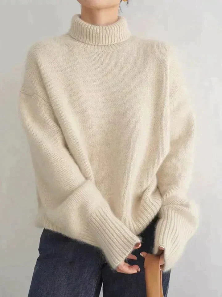 Cashmere Turtleneck Sweater for Women