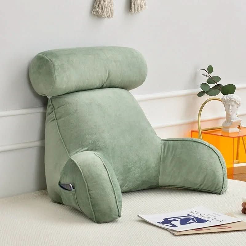 BequemRücken – Ergonomic Lumbar Support with Headrest and Armrests