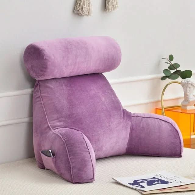BequemRücken – Ergonomic Lumbar Support with Headrest and Armrests