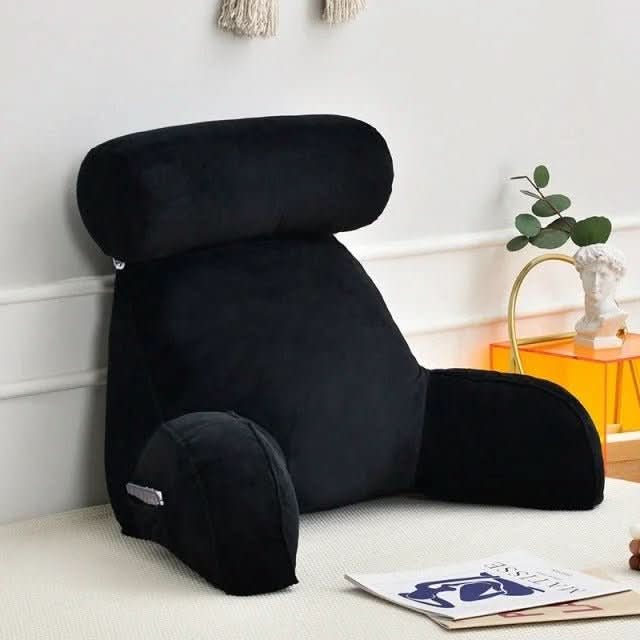 BequemRücken – Ergonomic Lumbar Support with Headrest and Armrests