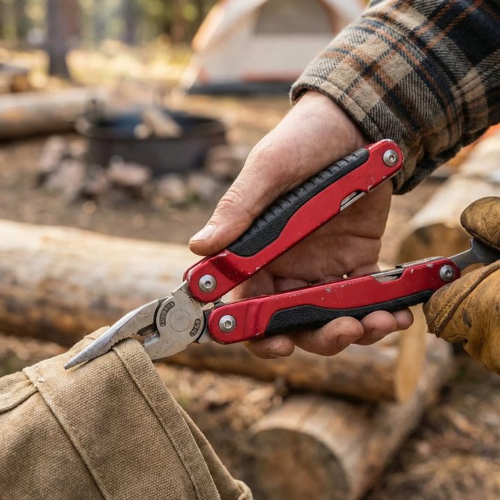 Compact 9-in-1 Folding Multitool - Traxfold