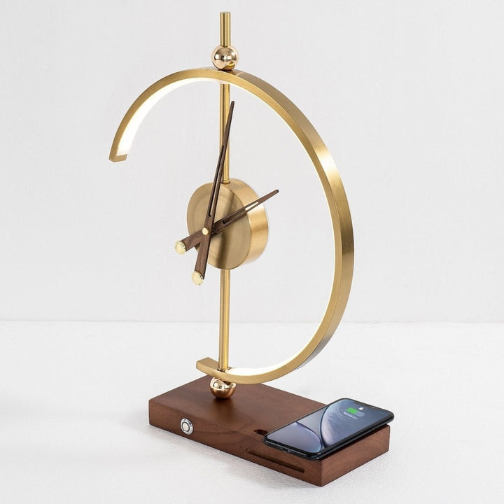 AuraTijd™ | Luxury Clock Lamp and Charger
