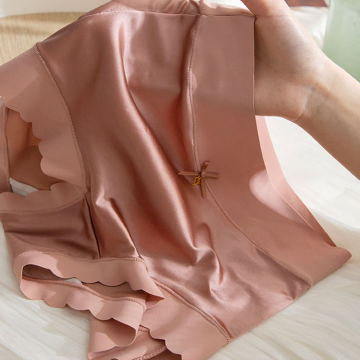 Seamless Satin Women's Briefs - Emliy