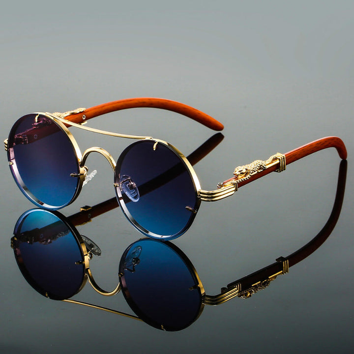Retro Sunglasses Made of Metal