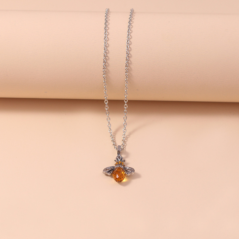 Gold Bee Spirit Necklace